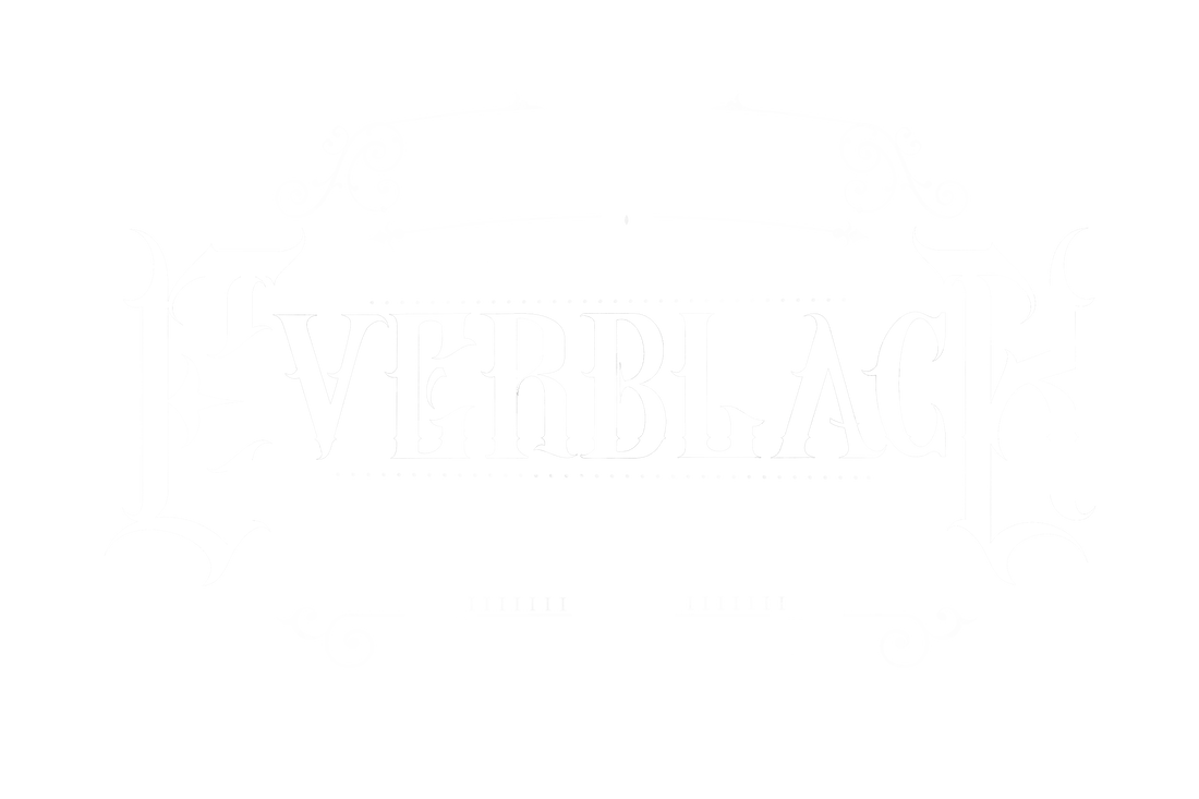 everblack tattoo studio sheffield sign logo gothic rococo