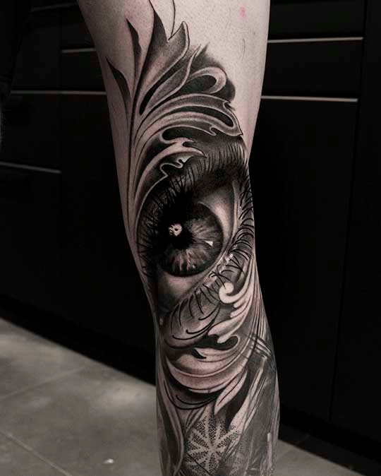 steve upton black and grey realism sheffield everblack tattoo